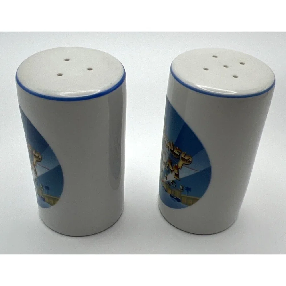 Vintage 1987 Disney Japan MGM Studios Salt & Pepper Shakers Great Condition!